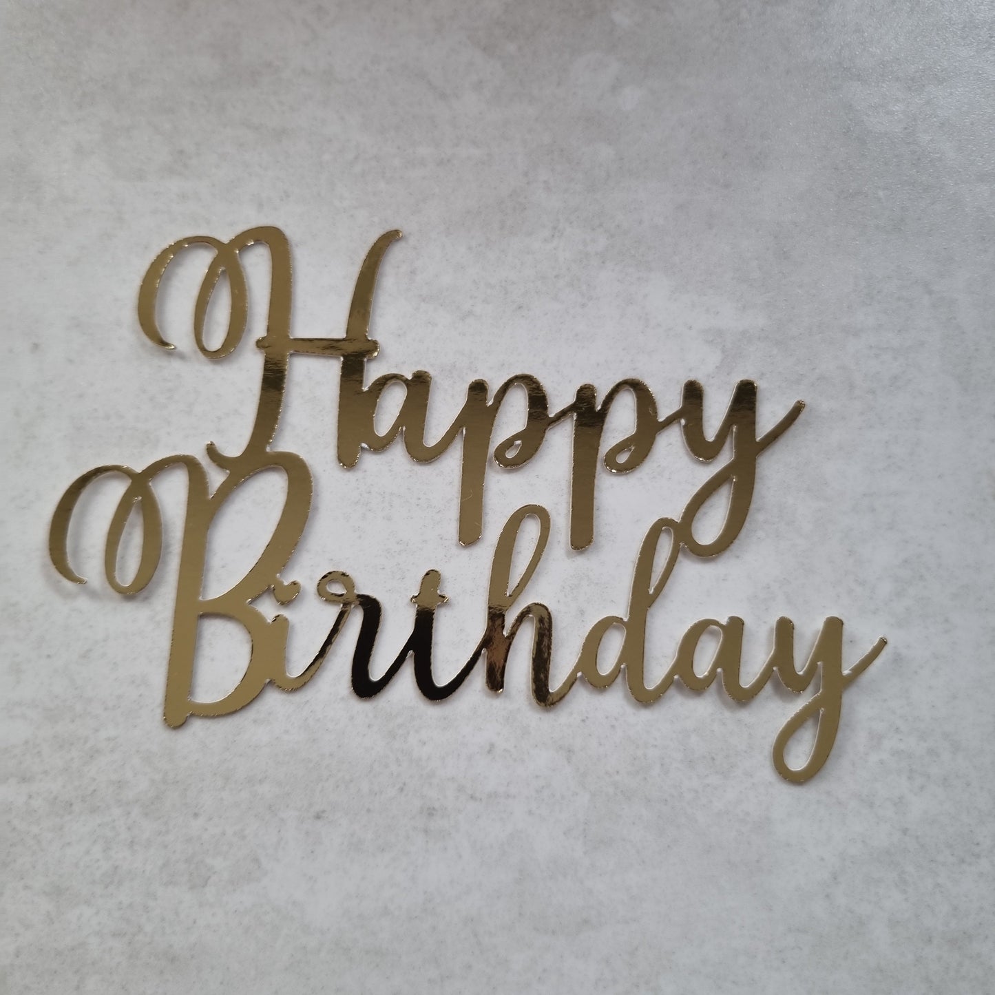 Sheet Cake Happy Birthday Topper 1
