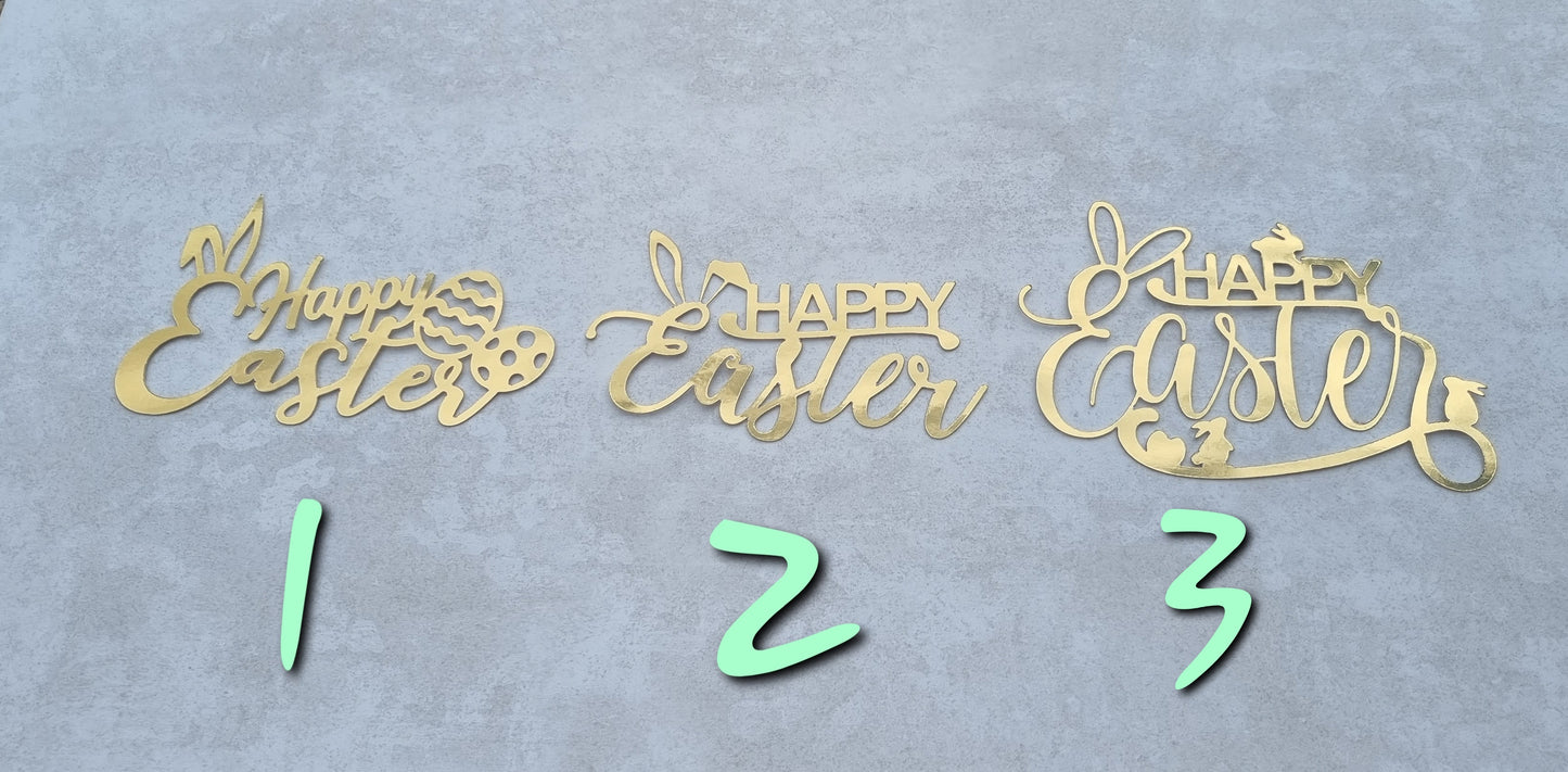 Easter Sheet cake toppers