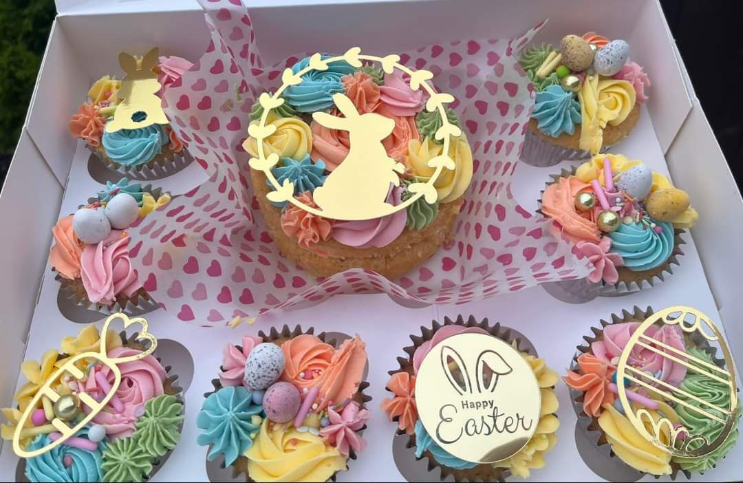 Easter toppers x12 (Style 2)