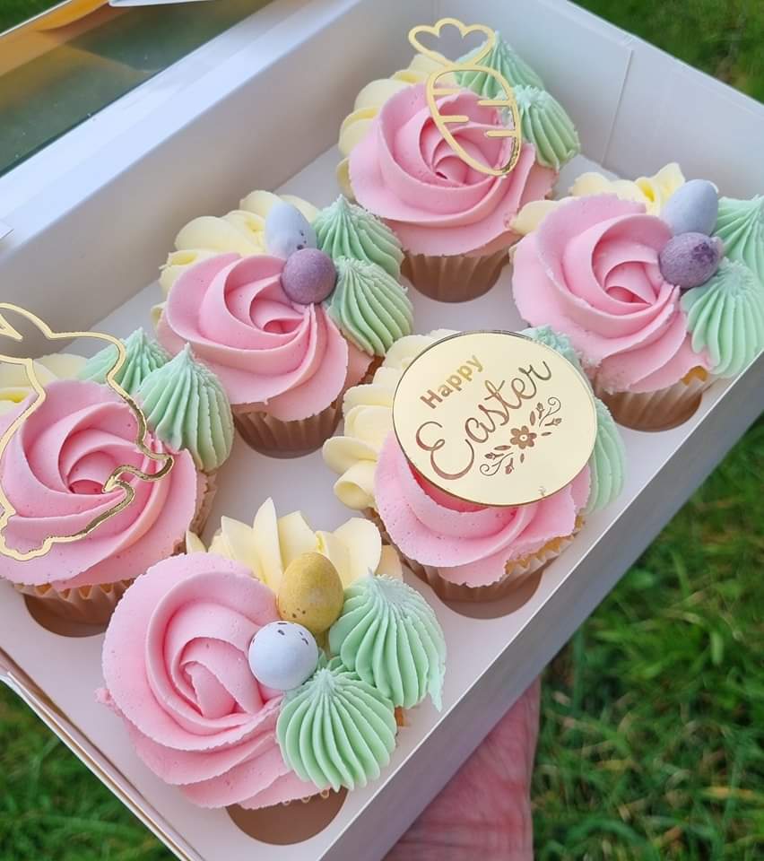 Easter toppers x12 (Style 4)