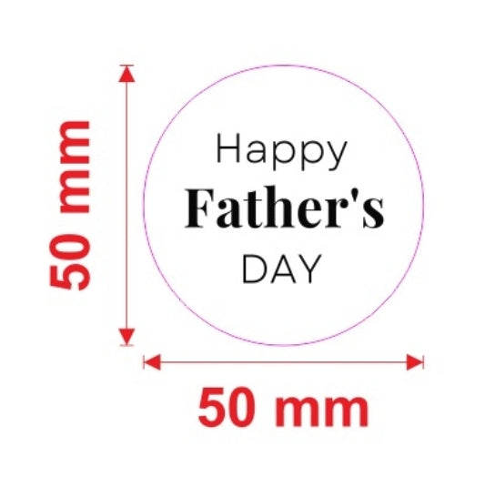 Happy Father's Day acrylic charm x10 (Please read description)