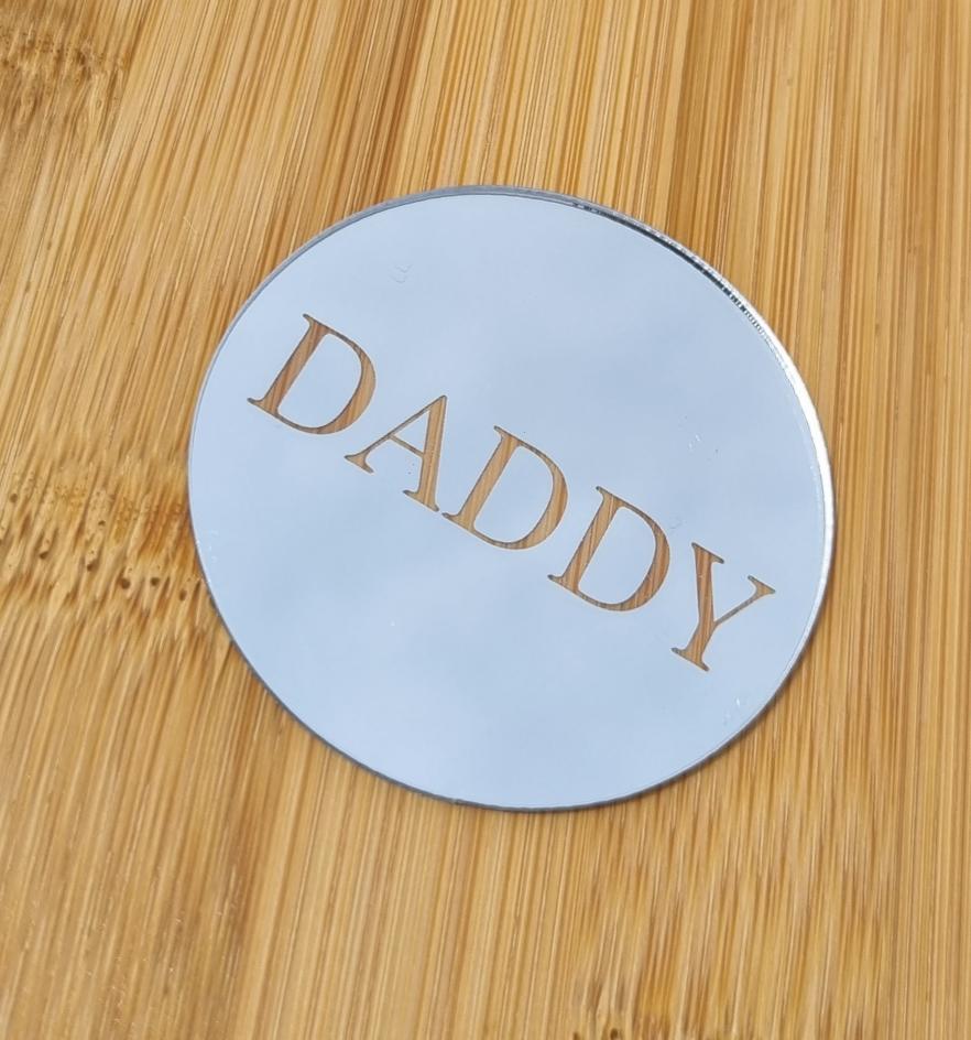 Daddy acrylic charm x10 (Please read description)