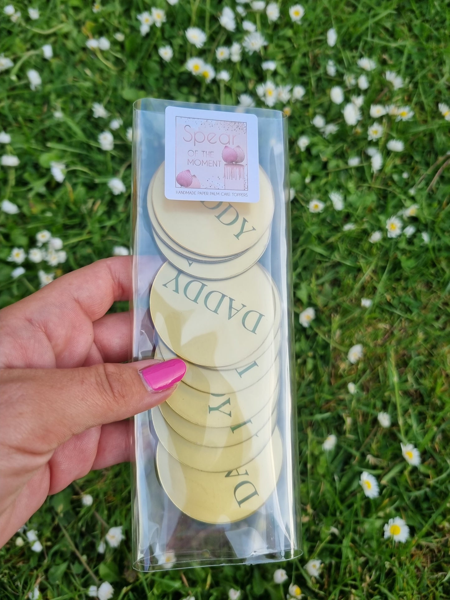 Daddy acrylic charm x10 (Please read description)