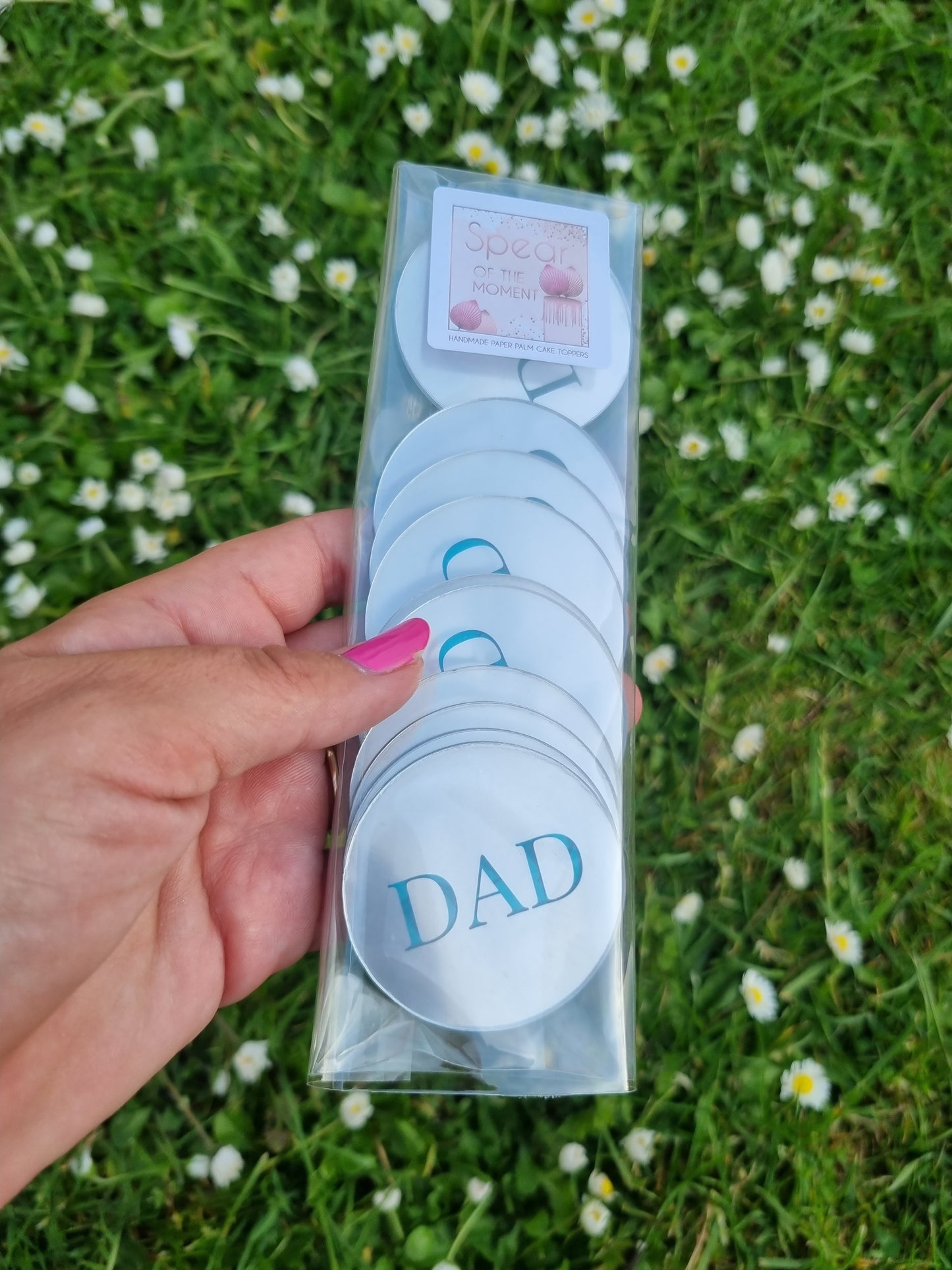 Dad Acrylic charm x10 (Please read description)