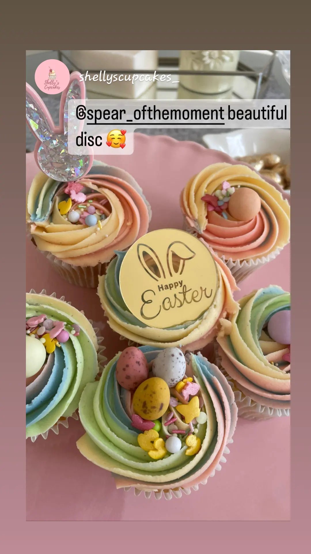 Easter Acrylic charm toppers