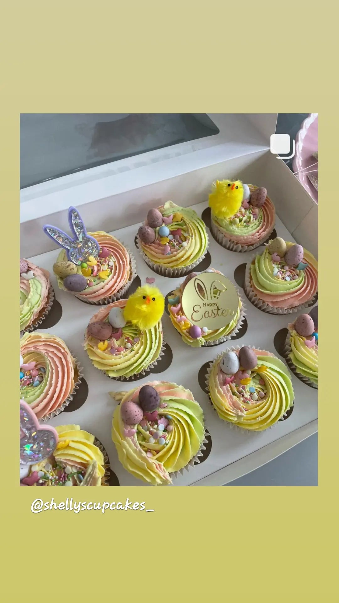 Easter Acrylic charm toppers