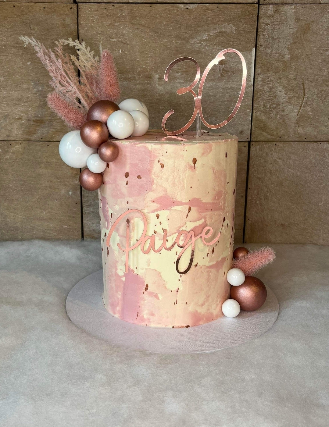 Name & Age charm